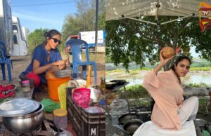 ರಸ್ತೆಯಲ್ಲಿ ಅಡುಗೆ ಮಾಡಿ ಖುಷಿಪಟ್ಟ ನಾಗಾರ್ಜುನ ಸೊಸೆ