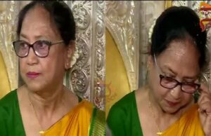 ದೇವಿ ಚಾಮುಂಡಿ ತಾಯಿ ಪೂಜೆ ವೇಳೆ ಬಾನು ಮುಷ್ತಾಕ್ ಭಾವುಕ..!