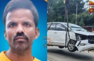 ರಸ್ತೆ ದಾಟುವಾಗ ಕಾರು ಡಿಕ್ಕಿ – ಬಿಎಂಟಿಸಿ ಚಾಲಕ ಸಾವು