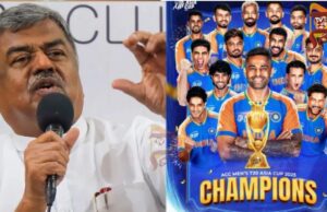 ಕ್ರಿಕೆಟ್ನಿಂದ ದೇಶಭಕ್ತಿ ಅಳೆಯಲು ಸಾಧ್ಯವಿಲ್ಲ, ಕ್ರಿಕೆಟ್ ಗೆದ್ರೆ ಯುದ್ಧವೇ ಗೆದ್ದಂತಾಯ್ತಾ? – ಬಿ.ಕೆ ಹರಿಪ್ರಸಾದ್