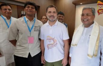 ರಾಗಾ ಜೊತೆಗಿನ ಫೋಟೊ ಶೇರ್ – ರಾಜಕೀಯ ಎಂಟ್ರಿಗೆ ಸಿದ್ದರಾಮಯ್ಯ ಮೊಮ್ಮಗ ಸಿದ್ಧತೆ..!