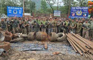 ನಕ್ಸಲರು ಅಡಗಿಸಿಟ್ಟಿದ್ದ 5 IED ಸೇರಿ ಅಪಾರ ಪ್ರಮಾಣದ ಸ್ಫೋಟಕ ಸೀಜ್