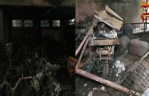 ಅಗ್ನಿ ಅವಘಡ – ಸುಟ್ಟು ಕರಕಲಾದ 19 ಇವಿ ಬೈಕ್ಗಳು