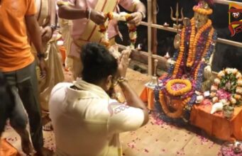 ಕಾಶಿ ಯಾತ್ರೆ ಕೈಗೊಂಡ ಡಿವೈನ್ಸ್ಟಾರ್ ರಿಷಬ್ ಶೆಟ್ಟಿ