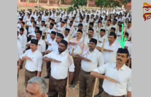 ಸೇಡಂ ಆರ್ಎಸ್ಎಸ್ ಪಥಸಂಚಲನದಲ್ಲಿ ಸರ್ಕಾರಿ ವೈದ್ಯ ಭಾಗಿ