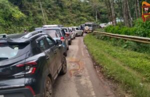 ಕಾಫಿನಾಡಿಗೆ ಹರಿದು ಬಂದ ಪ್ರವಾಸಿಗರ ದಂಡು – ಸಾಲುಗಟ್ಟಿ ನಿಂತ ವಾಹನಗಳು