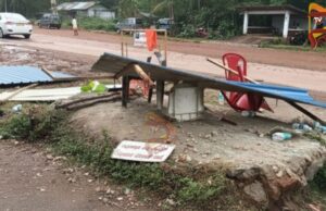 ಪೊಲೀಸ್ ಮೇಲೆ ಹರಿದ ಲಾರಿ – ಬಚಾವ್ ಆದ ಪೊಲೀಸ್