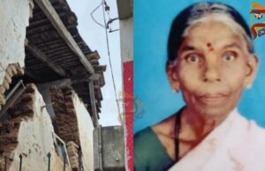 ಭಾರೀ ಮಳೆಗೆ ಮನೆ ಗೋಡೆ ಕುಸಿತ – ವೃದ್ಧೆ ಸಾವು..!