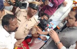 ನನ್ನ ಸಾವಿಗೆ ಸಚಿವ ಜಮೀರ್ ಕಾರಣ – ರಕ್ತದಲ್ಲಿ ಡೆತ್ನೋಟ್ ಬರೆದು ರೈತ ಹೈಡ್ರಾಮಾ..!