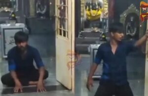 ವಿನಾಯಕ ದೇವಸ್ಥಾನದೊಳಗೆ ನಮಾಜ್ ಮಾಡಿದ ಅಜ್ಮಲ್ ಖಾನ್