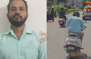 ಆಂಬುಲೆನ್ಸ್ಗೆ ದಾರಿ ಬಿಡದೇ ಬೈಕ್ ಸವಾರನ ಪುಂಡಾಟ – ಚಾಲಕ ಬಂಧನ