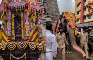 ಶೃಂಗೇರಿ ಶಾರದಾಂಬಾ ರಥೋತ್ಸವ, ಜಗದ್ಗುರುಗಳ ಅಡ್ಡಪಲ್ಲಕ್ಕಿ ಉತ್ಸವ