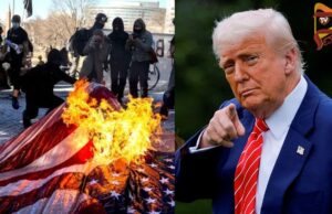ಅಮೆರಿಕ ಧ್ವಜ ಸುಟ್ಟರೆ ತಕ್ಷಣ ಬಂಧನ, ಜೈಲು ಶಿಕ್ಷೆ – ಟ್ರಂಪ್ ಆದೇಶ