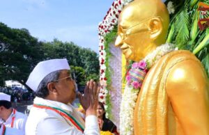 ಗಾಂಧೀಜಿ ಅವರ ತ್ಯಾಗ-ಬಲಿದಾನ ಸದಾ ನಮಗೆ ಆದರ್ಶ; ಸಿಎಂ
