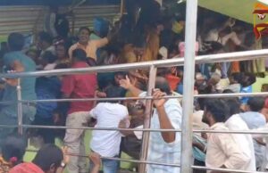 ಆಂಧ್ರದ ದೇವಸ್ಥಾನದಲ್ಲಿ ಕಾಲ್ತುಳಿತ – 9 ಭಕ್ತರು ಸಾವು