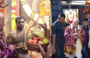 ಗಾಳಿ ಆಂಜನೇಯ ಸ್ವಾಮಿ ದೇವಸ್ಥಾನಕ್ಕೆ ಮೋಹನ್ ಭಾಗವತ್ ಭೇಟಿ