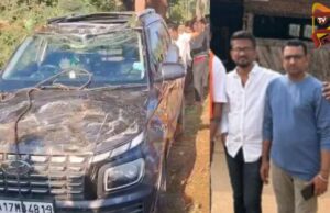 ಭದ್ರಾ ನಾಲೆಗೆ ಕಾರು ಪಲ್ಟಿ – ಇಬ್ಬರು ಸಾವು, ನಾಲ್ವರು ಪಾರು