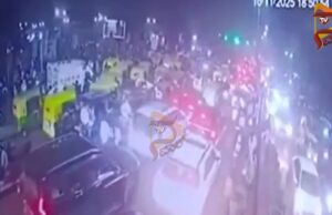 ನಿಧಾನವಾಗಿ ಚಲಿಸಿದ್ದ, ಐ20 ಕಾರು – ದೆಹಲಿ ಸ್ಫೋಟದ ದೃಶ್ಯ ಲಭ್ಯ