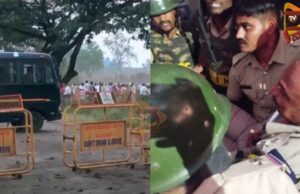 ಸಕ್ಕರೆ ಕಾರ್ಖಾನೆ ಬಳಿ 2 ಗುಂಪುಗಳ ನಡುವೆ ಕಲ್ಲು ತೂರಾಟ – ಎಎಸ್ಪಿಗೆ ಗಾಯ