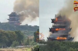 ಪ್ರವಾಸಿಗನ ಎಡವಟ್ಟಿಗೆ ಸುಟ್ಟುಹೋಯ್ತು ಹಳೆಯ ದೇವಾಲಯ