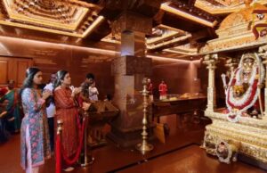 ಕಾಪು ಮಾರಿಗುಡಿಗೆ ಸೂರ್ಯಕುಮಾರ್ ಯಾದವ್ ಪತ್ನಿ ಭೇಟಿ..!