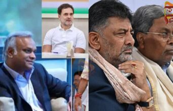 ದೆಹಲಿಯಿಂದ ಸಂದೇಶ ಹೊತ್ತು ತಂದ ಪ್ರಿಯಾಂಕ್ ಖರ್ಗೆ, ಸಿಎಂ-ಡಿಸಿಎಂ ಜತೆ ಚರ್ಚೆ