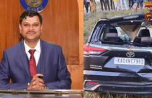 ಅಪಘಾತದಲ್ಲಿ ಐಎಎಸ್ ಅಧಿಕಾರಿ ಮಹಾಂತೇಶ್ ಬೀಳಗಿ ದುರ್ಮರಣ