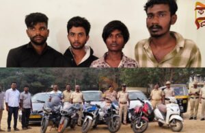 10ಕ್ಕೂ ಹೆಚ್ಚು ಕಳ್ಳತನ, ದರೋಡೆ ಪ್ರಕರಣದಲ್ಲಿ ಆರೋಪಿಗಳು ಅರೆಸ್ಟ್