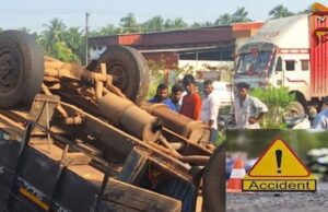 ಕಾಪುವಿನಲ್ಲಿ ಟೆಂಪೋ ಪಲ್ಟಿ – ಐವರು ಕಾರ್ಮಿಕರು ಸಾವು