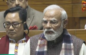 ಮುಸ್ಲಿಮರ ತುಷ್ಟೀಕರಣಕ್ಕಾಗಿ ಕಾಂಗ್ರೆಸ್ ವಂದೇ ಮಾತರಂ ಹಾಡನ್ನು ಒಡೆದು ತುಂಡು ಮಾಡಿತು – ಮೋದಿ