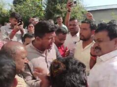 ಜೆಡಿಎಸ್, ಕಾಂಗ್ರೆಸ್ ಮುಖಂಡರ ಗಲಾಟೆ – ಶಾಸಕರನ್ನೇ ಎಳೆದಾಡಿದ ʻಕೈʼ ಕಾರ್ಯಕರ್ತರು