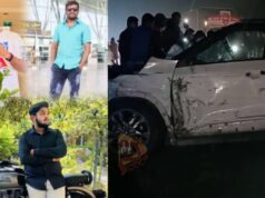 ಡಿವೈಡರ್ ಹಾರಿ ಬಸ್ಗೆ ಗುದ್ದಿದ ಕಾರು – ಮೂವರು ಸಾವು..!