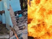 ಸಿಲಿಂಡರ್ ಸ್ಫೋಟ – ಮನೆ ನೆಲಸಮ, 7 ಮಂದಿ ಗಂಭೀರ..!