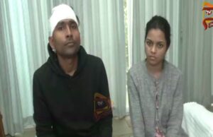 ಚಿತ್ರದುರ್ಗ ಬಸ್ ದುರಂತ; ಕಿಟಕಿಯಿಂದ ಹಾರಿ ಪ್ರಾಣ ಉಳಿಸಿಕೊಂಡ ದಂಪತಿ