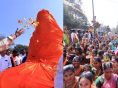 ಶಿಲ್ಪಿ ಅರುಣ್ ಯೋಗಿರಾಜ್ ಕೆತ್ತಿದ ವಾಲ್ಮೀಕಿ ಮೂರ್ತಿ; ಬಳ್ಳಾರಿಯಲ್ಲಿ ಲೋಕಾರ್ಪಣೆ