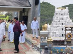 ತಿರುಪತಿಗೆ ಸಚಿವ ರಾಮಲಿಂಗಾರೆಡ್ಡಿ ಭೇಟಿ..!