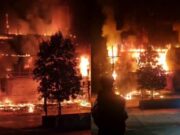 ಅಗ್ನಿ ಅವಘಡ – ಹೊತ್ತಿ ಉರಿದ ಹೋಟೆಲ್