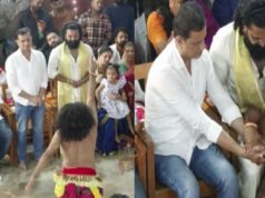 ಕಣ್ಣೀರು ಸುರಿಸಬೇಡ ನಿನ್ನ ಹಿಂದೆ ನಾನಿದ್ದೇನೆ – ರಿಷಬ್ಗೆ ಪಂಜುರ್ಲಿ ಅಭಯ