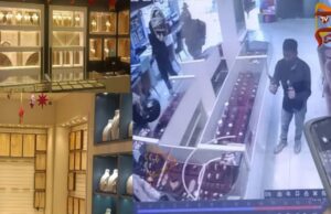 ಹುಣಸೂರಿನಲ್ಲಿ ಹಾಡಹಗಲೇ ಗನ್ ತೋರಿಸಿ ಚಿನ್ನದಂಗಡಿ ದರೋಡೆ..!