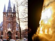 ಹೊಸ ವರ್ಷದಂದೇ 150 ವರ್ಷಗಳ ಹಳೆಯ ಚರ್ಚ್ನಲ್ಲಿ ಬೆಂಕಿ