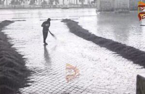 ವರ್ಷದ ಮೊದಲ ಮಳೆಗೆ ಕೊಚ್ಚಿ ಹೋದ ಕಾಫಿ ಬೀಜ – ರೈತರ ಕಣ್ಣೀರು..!