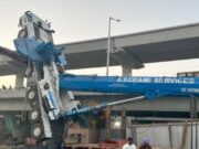 ಅಗರ ಮೆಟ್ರೋ ಕಾಮಗಾರಿ ವೇಳೆ ಅವಘಡ – ಆಯತಪ್ಪಿ ಬಿದ್ದ ಕ್ರೇನ್