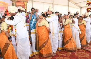 ಸುತ್ತೂರು ಜಾತ್ರೆಯಲ್ಲಿ ಸಾಮೂಹಿಕ ವಿವಾಹ – ಕೈಹಿಡಿದ 135 ಜೋಡಿ