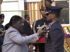 ಗಗನಯಾತ್ರಿ ಶುಭಾಂಶು ಶುಕ್ಲಾಗೆ ʻಅಶೋಕ ಚಕ್ರʼ ಪ್ರದಾನ – ದ್ರೌಪದಿ ಮುರ್ಮು