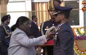 ಗಗನಯಾತ್ರಿ ಶುಭಾಂಶು ಶುಕ್ಲಾಗೆ ʻಅಶೋಕ ಚಕ್ರʼ ಪ್ರದಾನ – ದ್ರೌಪದಿ ಮುರ್ಮು