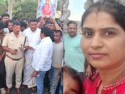 ಬೈಕ್ಗೆ ಬಸ್ ಡಿಕ್ಕಿ ಹೊಡೆದು ಮಹಿಳೆ ಸಾವು – ಇಬ್ಬರಿಗೆ ಗಾಯ