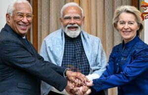 ಭಾರತ-ಯುರೋಪ್ ಒಕ್ಕೂಟ ವ್ಯಾಪಾರ ಒಪ್ಪಂದಕ್ಕೆ ಸಹಿ – ಮೋದಿ