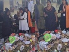 ರಸ್ತೆ ಬದಿ ಕಸ ಹಾಕ್ತಿದ್ದವರ ಮನೆ ಅಂಗಳಕ್ಕೆ ಕಸ ಸುರಿದ ಪಾಲಿಕೆ ಸಿಬ್ಬಂದಿ