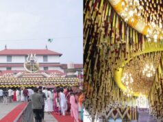 ಹೊಸ ವರ್ಷಾಚರಣೆ; ಹೂವಿನಿಂದ ಸಿಂಗಾರಗೊಂಡ ಧರ್ಮಸ್ಥಳ