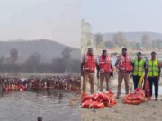 ಮಾದಪ್ಪನ ದರ್ಶನಕ್ಕೆ 2ನೇ ದಿನವೂ ಸಾವಿರಾರು ಭಕ್ತರ ಪಾದಯಾತ್ರೆ – ಹಗ್ಗಕಟ್ಟಿ ನದಿ ದಾಟಿಸಿದ SDRF ತಂಡ…!